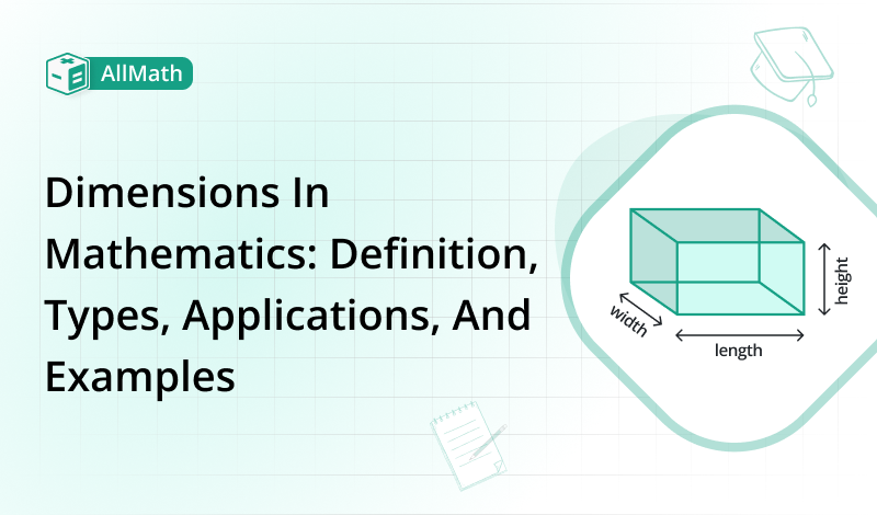 Dimensions in Mathematics